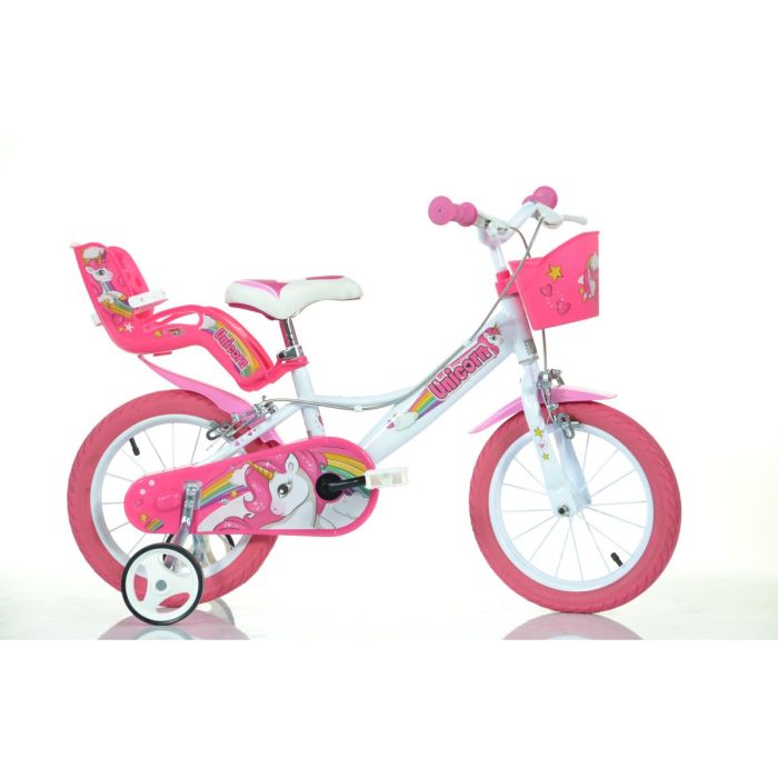Bicicletta 14 unicorno bambina bimba