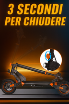 Monopattino elettrico kepow k3 doppia sospensione 48 v 15 ah off Road