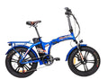 Fat bike elettrica reset 987 blu 48 v 15 ah